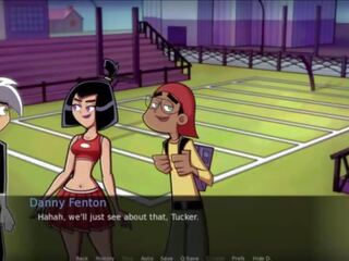 Danny phantom amity taman bagian 13 tripping itu cheerleaders