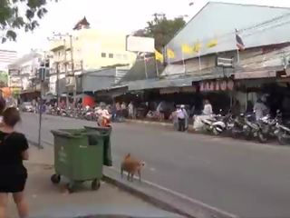 Pattaya pláž silnice thajsko