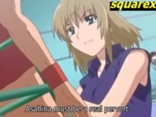 Pakikipagtalik sa tenis court masidhi anime vid