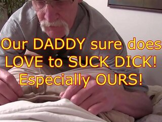 Watch our Taboo DADDY suck prick