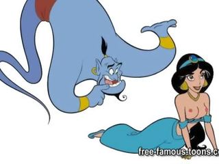 Aladdin and Jasmine xxx clip parody