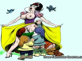 Snowwhite و dwarfs x يتم التصويت عليها قصاصة باروديا