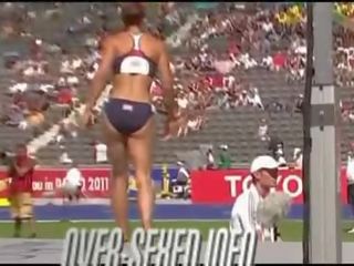 Jessica ennis dhe të saj e përsosur të ndenjura tribute